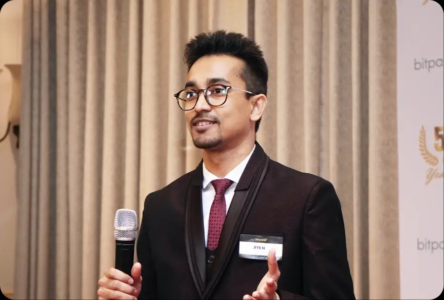 Bitpastel Townhall 2022 with team members